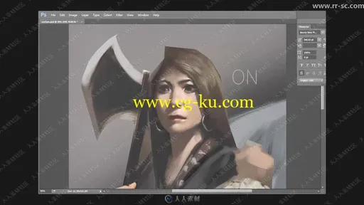 Ross Tran插画师欧美风人物视频教程的图片2