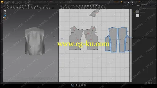 Marvelous Designer 7大师级超逼真女性皮夹克服装实例制作视频教程的图片2