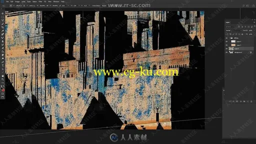 大师级数字绘景从2D到3D工作流程视频教程的图片1