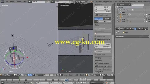 Blender初学者入门技术训练视频教程的图片3