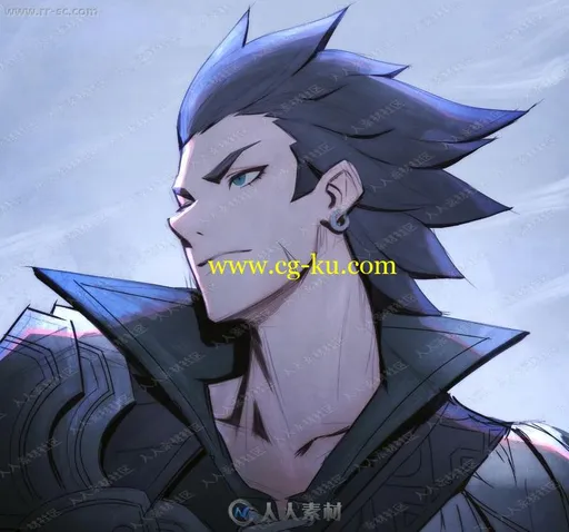 Zeronis插画师2017年12月最新超美人物角色视频教程的图片1