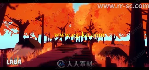 美丽卡通大自然场景Unity游戏素材资源的图片2