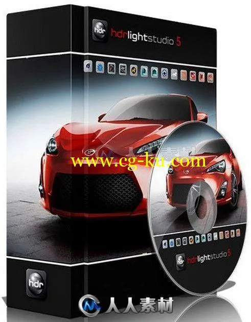 HDR Light Studio高动态范围3D渲染软件V5.8.0 Win版的图片1