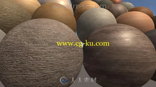 34组美丽不同花纹木地板材质与材料模型Unity游戏素材资源的图片3