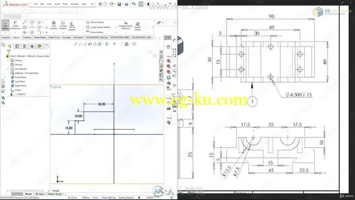 Solidworks 2018初学者入门技术训练视频教程的图片1