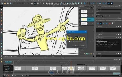 ToonBoom Storyboard Pro 6分镜头故事板软件V14.20.2版的图片2