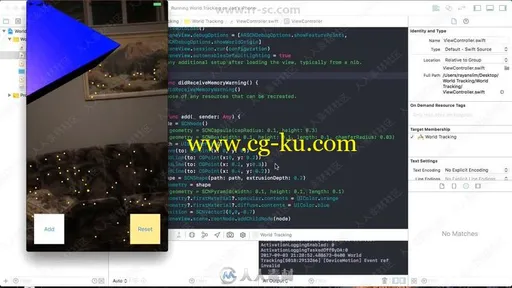 IOS开发AR增强现实游戏实例制作视频教程的图片2