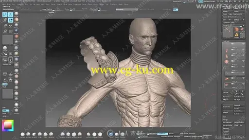 董超魔族战士Maya与ZBrush制作视频教程的图片3