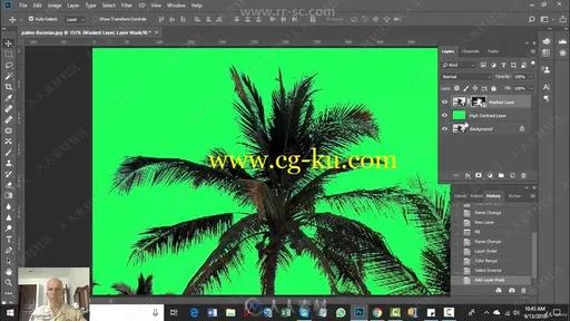 Photoshops快速遮罩Mask技巧视频教程的图片2