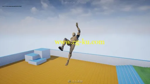 先进高品质响应运动与角色动画运动系统UE4游戏素材资源的图片2