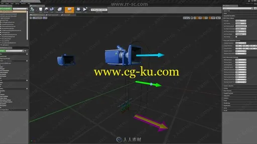 先进高品质响应运动与角色动画运动系统UE4游戏素材资源的图片3