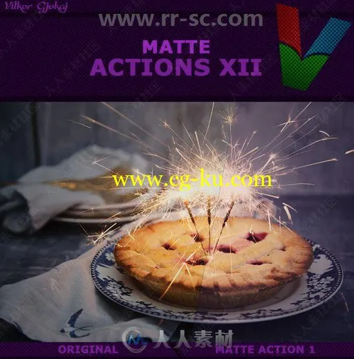 专业摄影后期冷色系列照片调色艺术特效PS动作第十二季的图片1