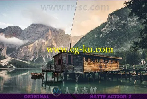 专业摄影后期冷色系列照片调色艺术特效PS动作第十二季的图片2