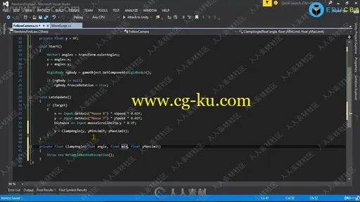 Unity游戏开发制作工作流程大师班训练视频教程的图片2