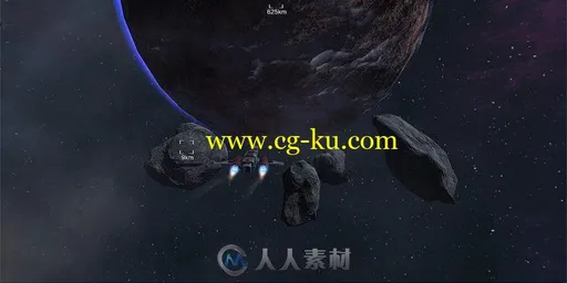 美丽梦幻外星行星空间环境模型Unity游戏素材资源的图片1