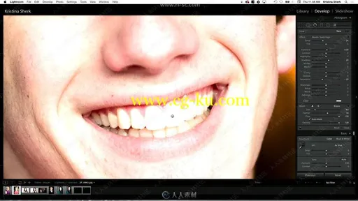 Lightroom肖像照片修饰美肤工作流程视频教程的图片2