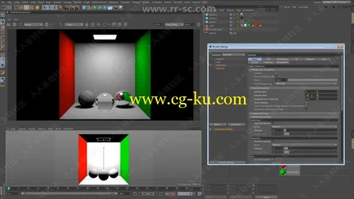 Redshift渲染器在C4D中全面应用训练视频教程的图片3