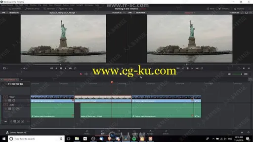 DaVinci Resolve 15达芬奇基础编辑指南视频教程的图片2