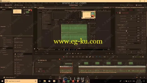 DaVinci Resolve 15达芬奇基础编辑指南视频教程的图片3