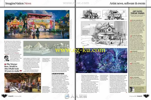 ImagineFX科幻数字艺术杂志2018年圣诞特刊的图片2