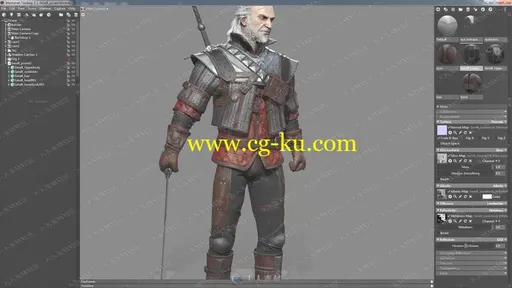 DDO巫师角色材质制作模型视频教程的图片3