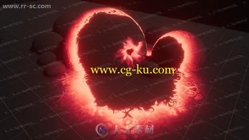 多重颜色纹理梯度融化燃烧状晕染粒子系统Unity游戏素材资源的图片1