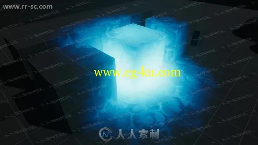 多重颜色纹理梯度融化燃烧状晕染粒子系统Unity游戏素材资源的图片2