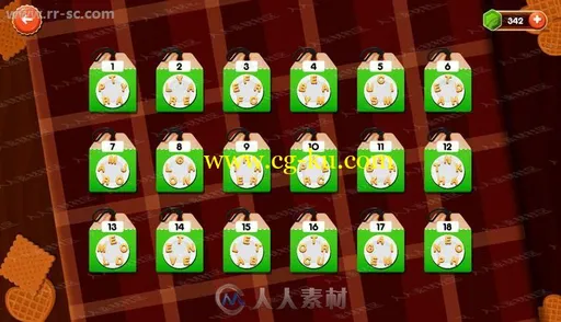 540组精良关卡小饼干字谜游戏完整项目Unity游戏素材资源的图片1