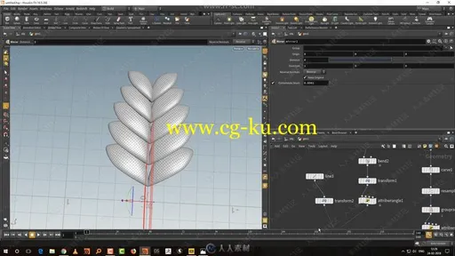 Houdini装饰图案设计实例制作视频教程的图片3