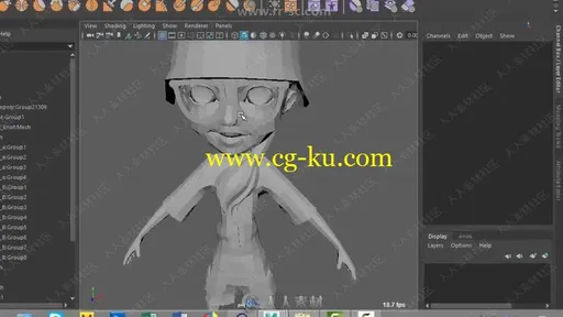 MAYA与Topogun角色低聚建模实例训练视频教程的图片3