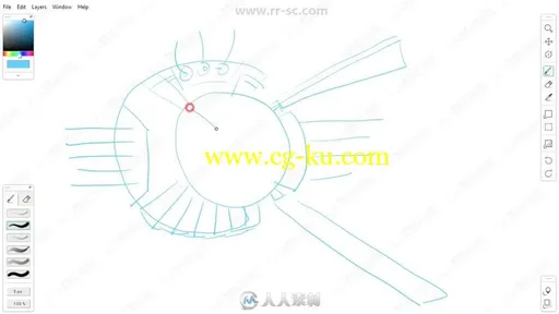 Houdini科幻电源模块硬表面建模实例制作视频教程的图片1