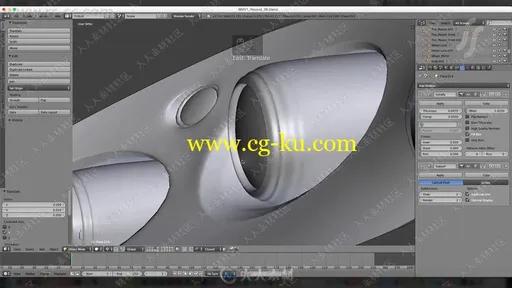Blender概念汽车建模技术实例制作视频教程的图片3