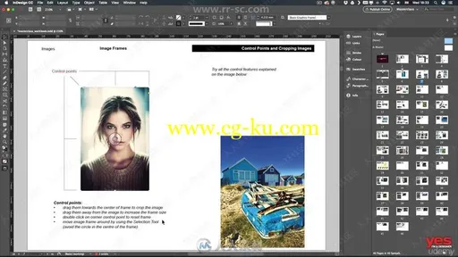 InDesign CC 2019排版设计大师班训练视频教程的图片2