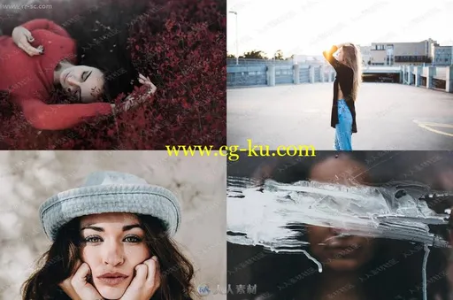 人像后期低饱和度森系效果Lightroom模板的图片2