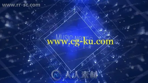 时尚狂欢隧道视感闪烁派对动感AE模版的图片1