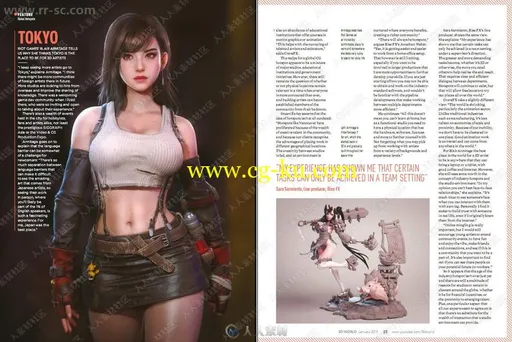 3D世界艺术杂志2019年1月刊的图片3