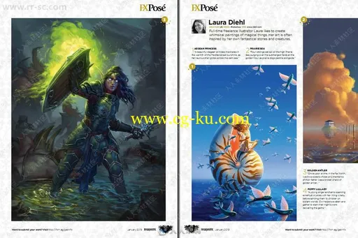 ImagineFX科幻数字艺术杂志2019年总第169期的图片1