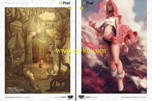 ImagineFX科幻数字艺术杂志2019年总第169期的图片2