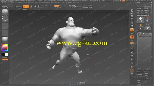 超人总动员超人先生Zbrush制作全流程视频教程的图片2