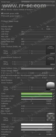 不同环境下草材质渲染着色器Unity游戏素材资源的图片3