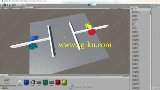Unity中AI人工智能初学者技能训练视频教程的图片2