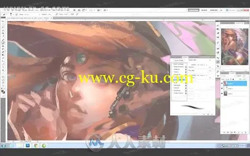 最新84期Sakimichan4K纯图绘制视频教程的图片2