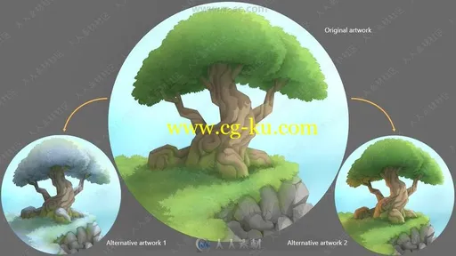 Krita数字绘画基础技能训练视频教程的图片2