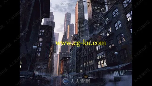城市高楼大厦摩天大楼3D模型合集的图片2