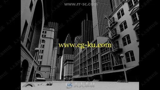 城市高楼大厦摩天大楼3D模型合集的图片3