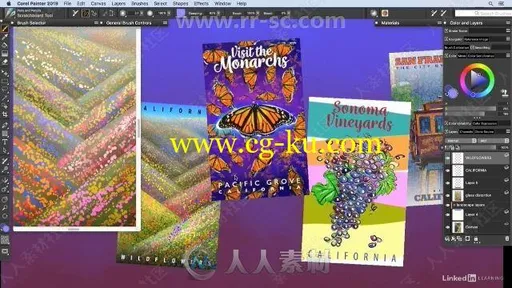 Painter 2019数字绘画全面核心技术训练视频教程的图片2