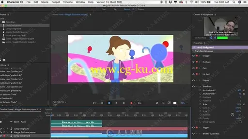 Character Animator背景环境动画实例制作视频教程的图片1