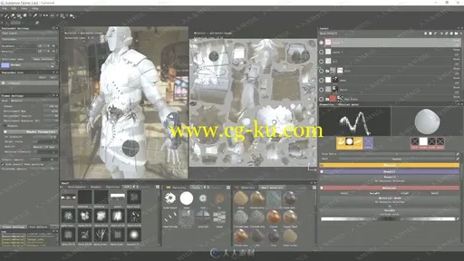Substacne Painter入门系列制作角色超清视频教程的图片2