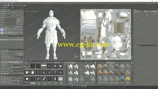 Substacne Painter入门系列制作角色超清视频教程的图片3