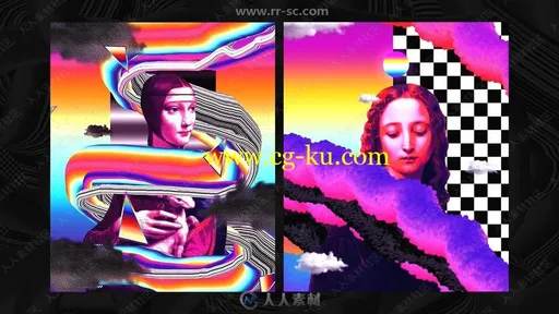 Photoshop抽象艺术海报实例制作视频教程的图片1